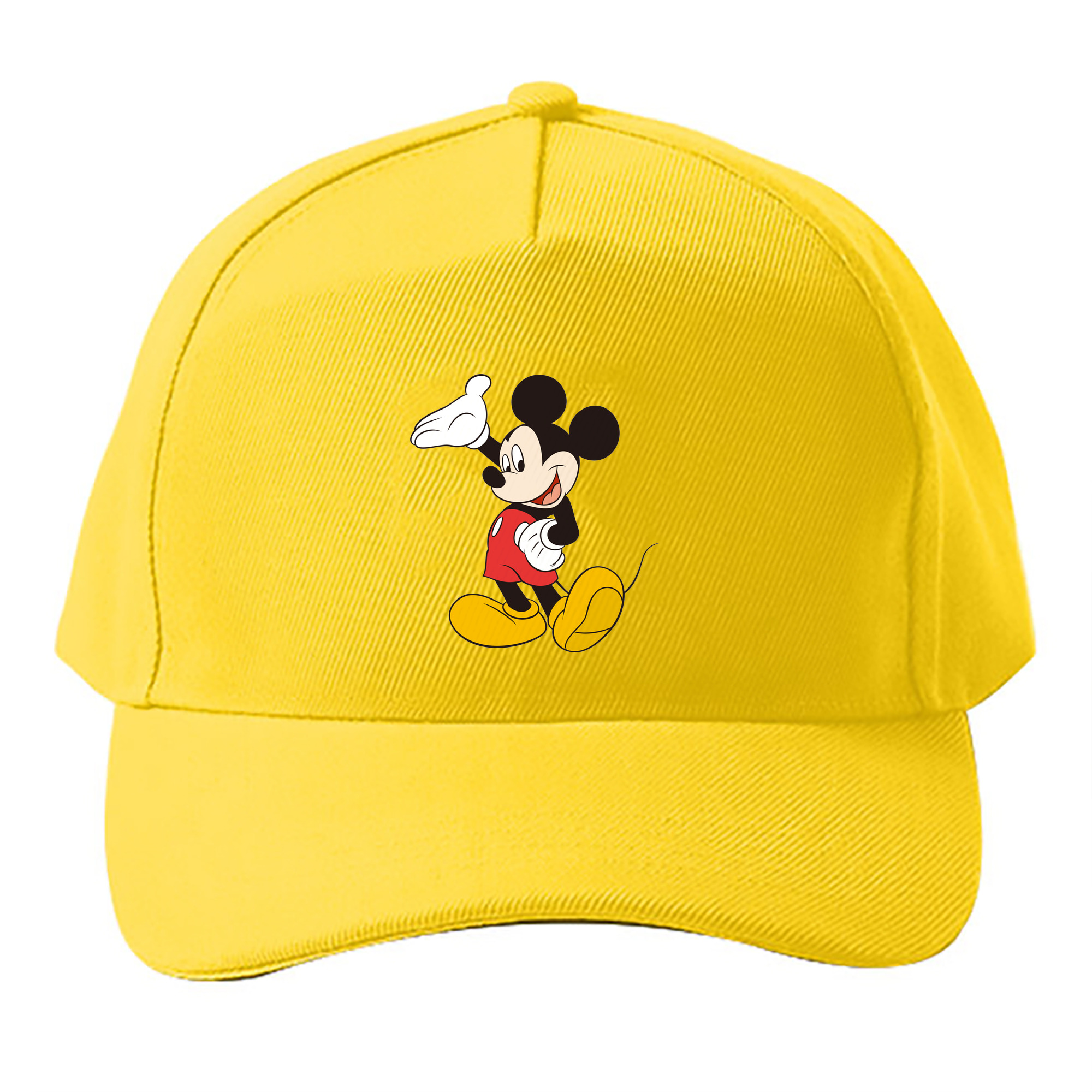 （画像用） ミッキーマウス Mickey Mouse ベースボールキャップ 綿100％ 男女兼用 帽子 スポーツ